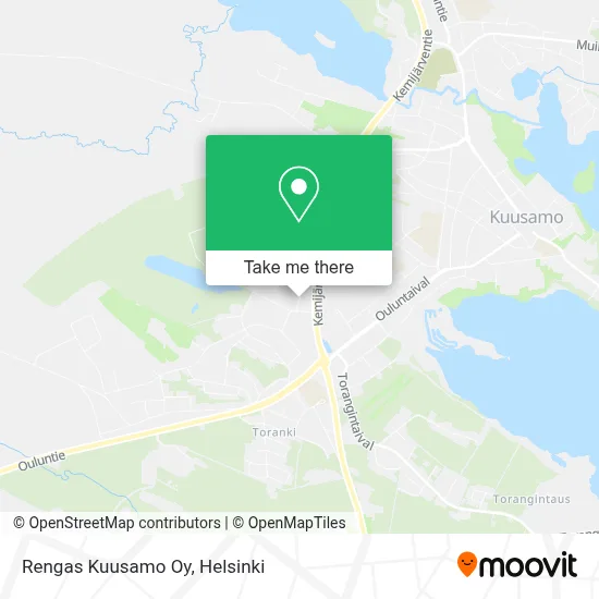 Rengas Kuusamo Oy map