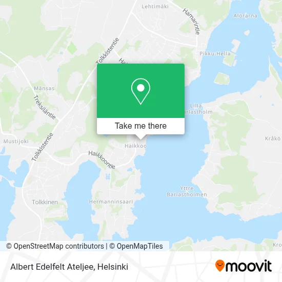 Albert Edelfelt Ateljee map
