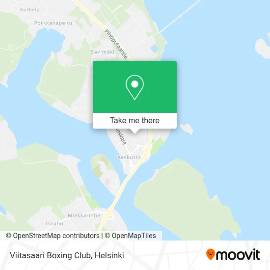 Viitasaari Boxing Club map