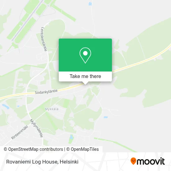 Rovaniemi Log House map