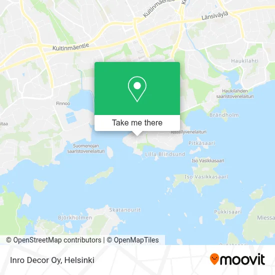 Inro Decor Oy map