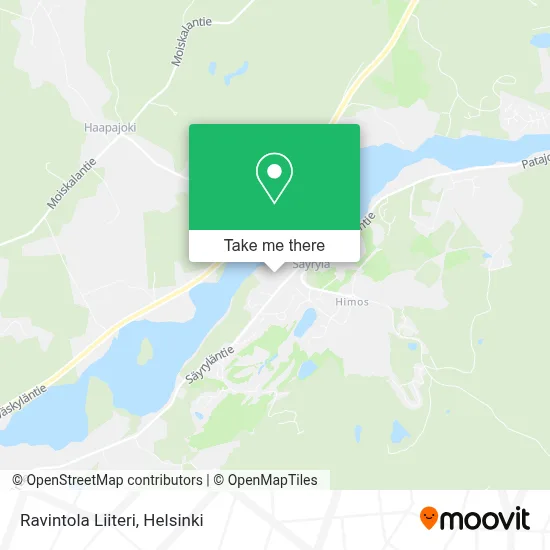 Ravintola Liiteri map