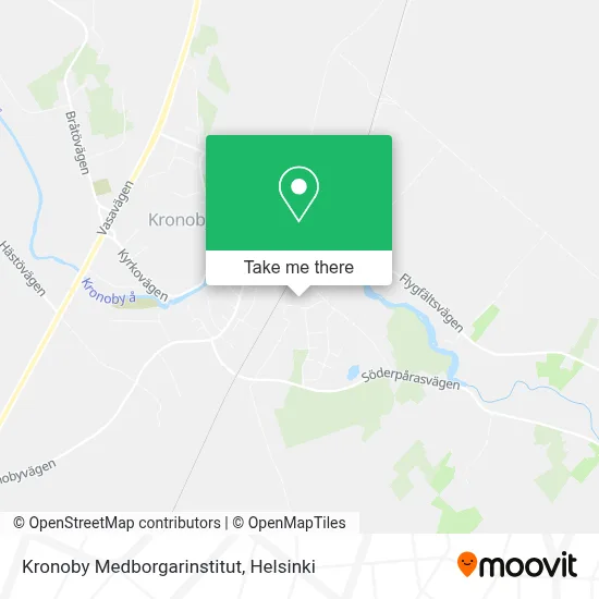Kronoby Medborgarinstitut map
