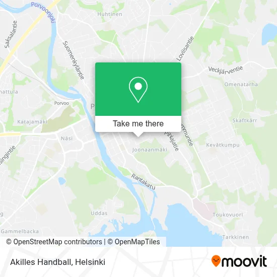 Akilles Handball map