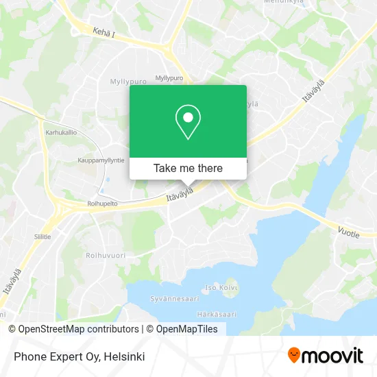 Phone Expert Oy map