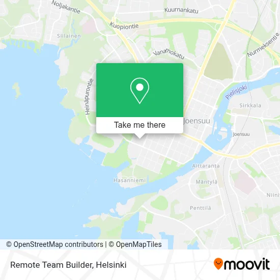 Remote Team Builder map