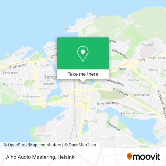 Alho Audio Mastering map