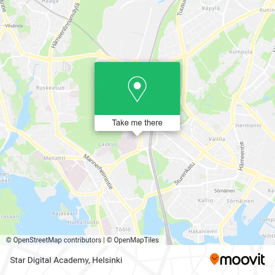 Star Digital Academy map