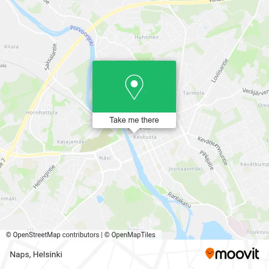 Naps map