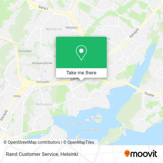 Rand Customer Service map