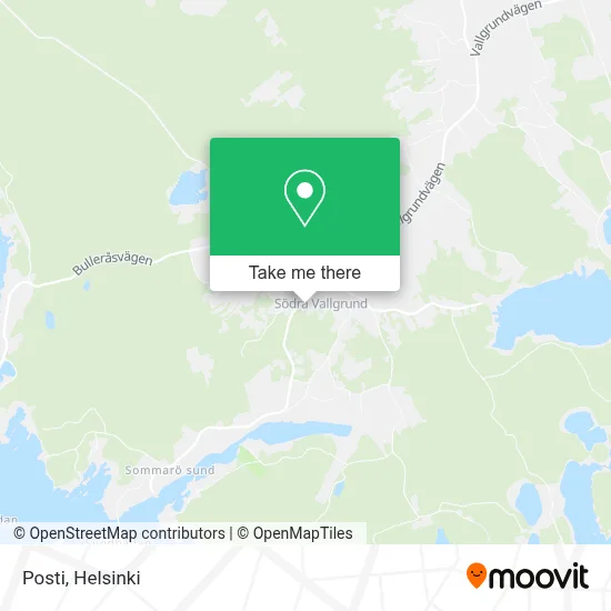 Posti map