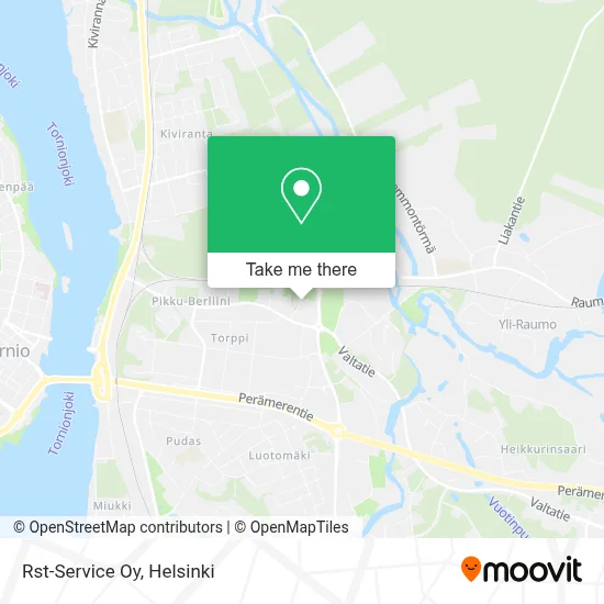 Rst-Service Oy map