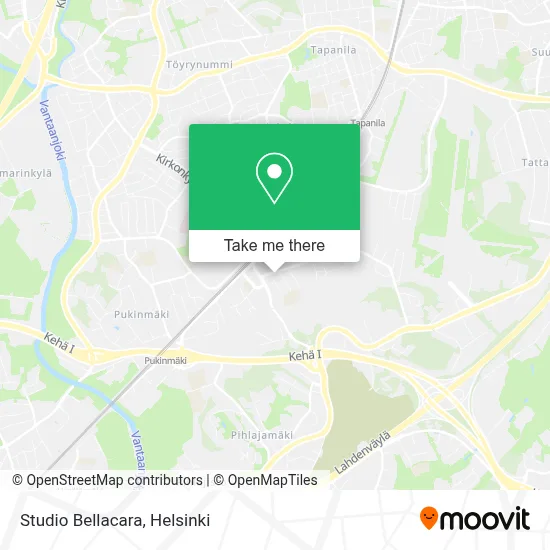 Studio Bellacara map