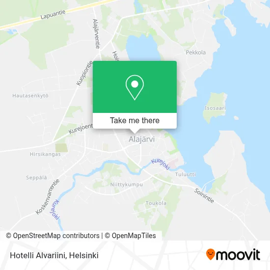 Hotelli Alvariini map