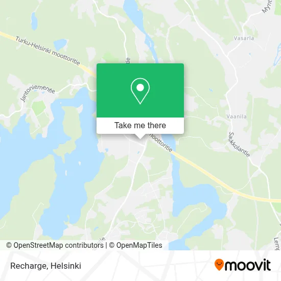 Recharge map
