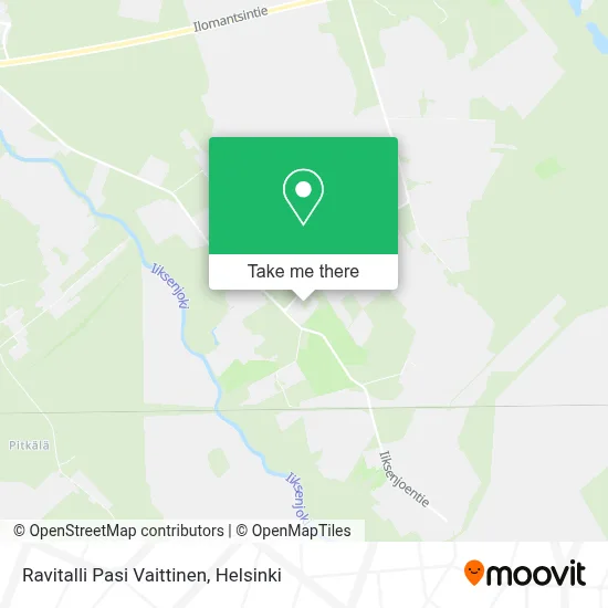 Ravitalli Pasi Vaittinen map