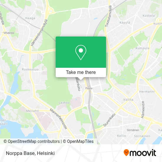 Norppa Base map