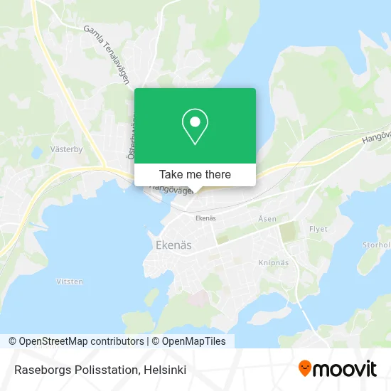 Raseborgs Polisstation map