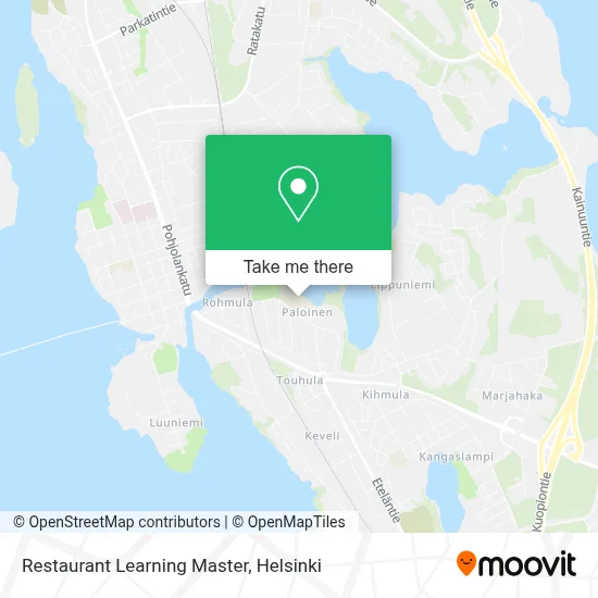 Restaurant Learning Master map