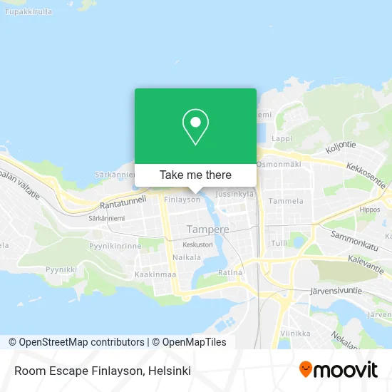 Room Escape Finlayson map