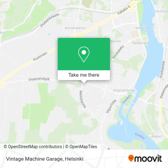 Vintage Machine Garage map