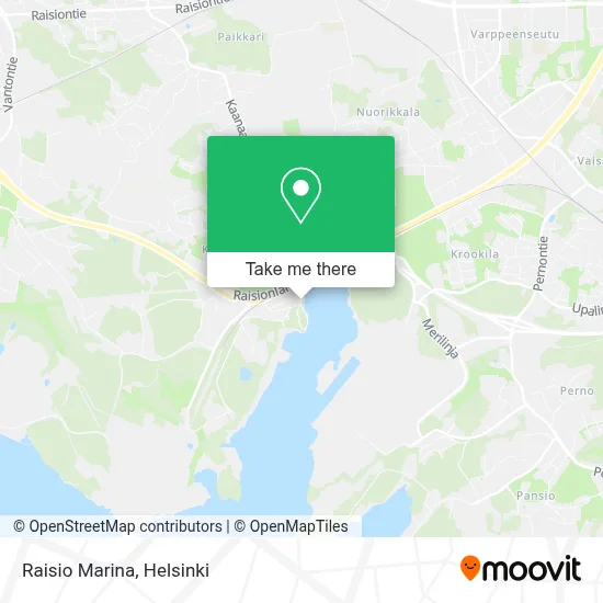 Raisio Marina map
