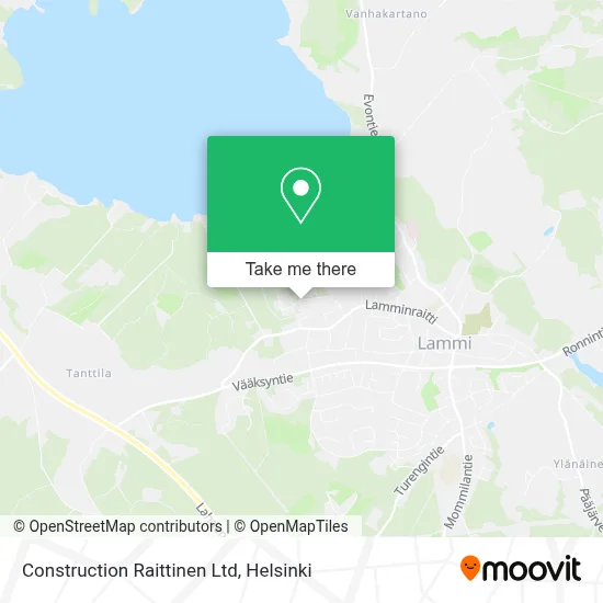 Construction Raittinen Ltd map