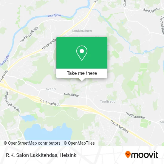 R.K. Salon Lakkitehdas map