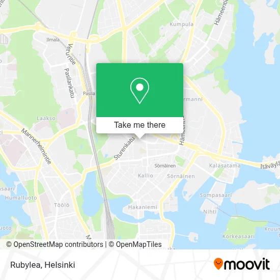 Rubylea map