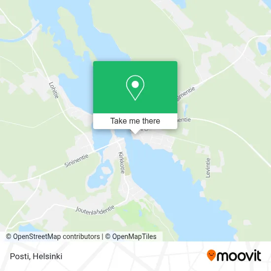 Posti map