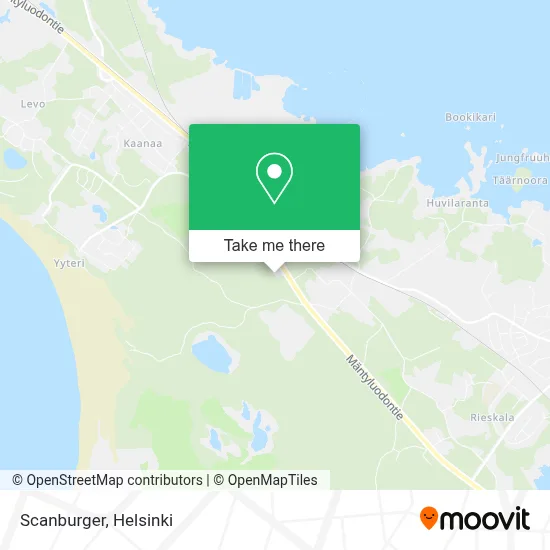 Scanburger map