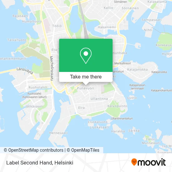 Label Second Hand map