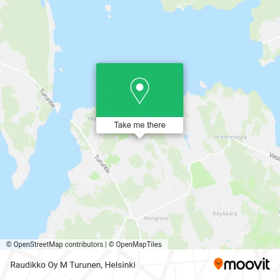 Raudikko Oy M Turunen map