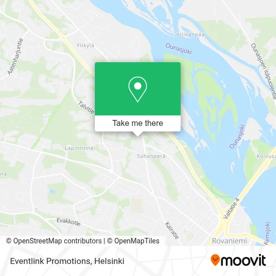 Eventlink Promotions map