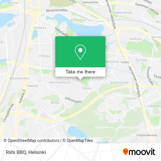 Riihi BBQ map