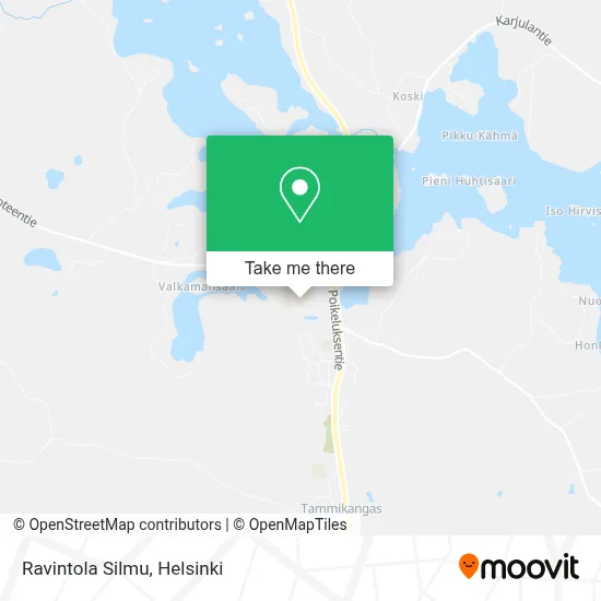 Ravintola Silmu map