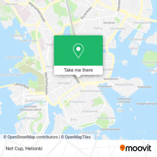 Net Cup map
