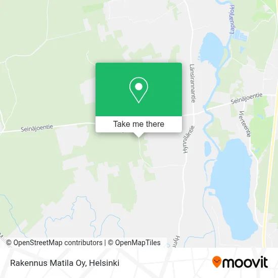 Rakennus Matila Oy map
