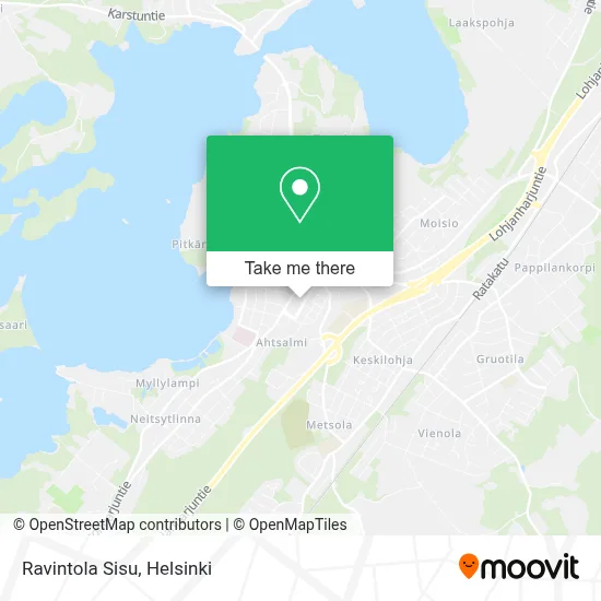 Ravintola Sisu map