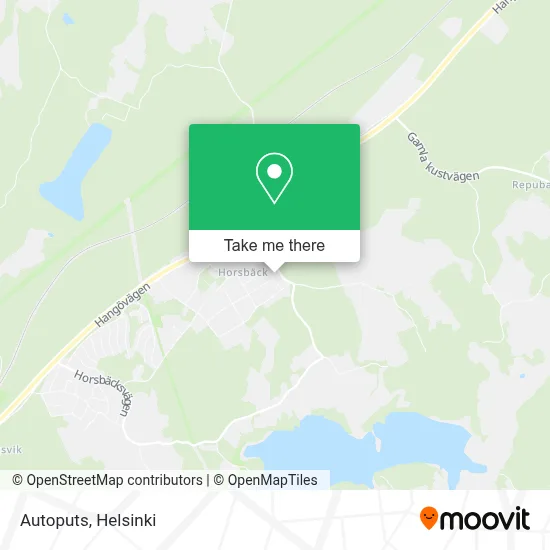 Autoputs map