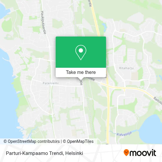 Parturi-Kampaamo Trendi map