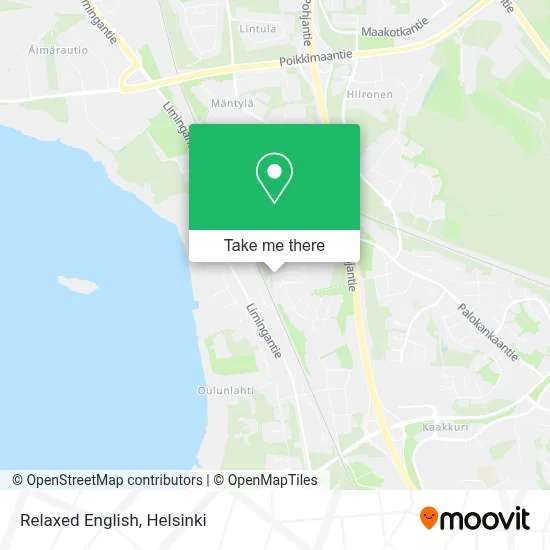 Relaxed English map