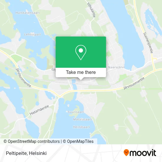 Peltipeite map