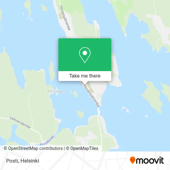 Posti map