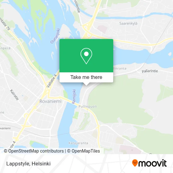 Lappstyle map
