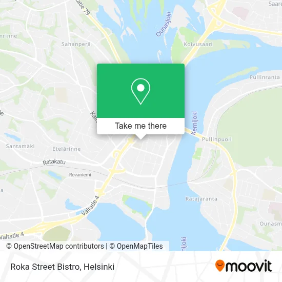 Roka Street Bistro map