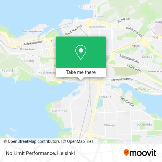 No Limit Performance map