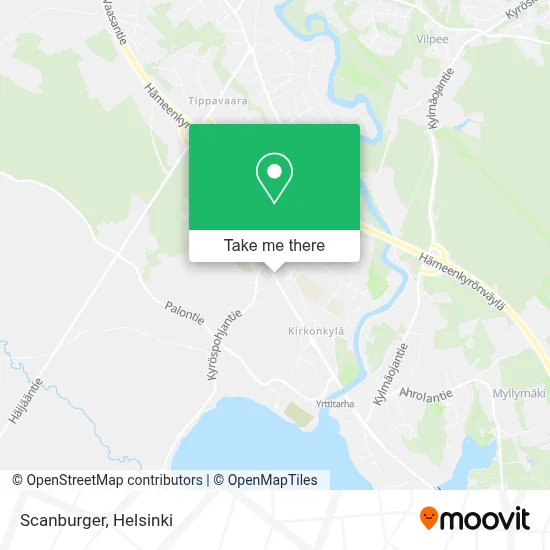 Scanburger map