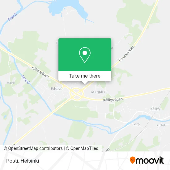 Posti map