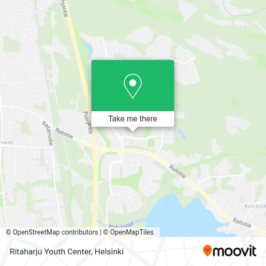 Ritaharju Youth Center map